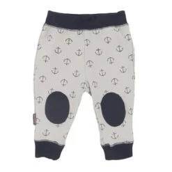 Kushies St Tropez Boy Play Pant Lt Grey - Preemie | Baby Pants