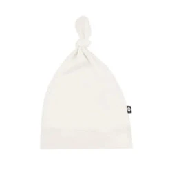 Kyte Baby - Bamboo Baby Knotted Cap In Oat 9 Kyte Baby - Bamboo Baby Knotted Cap In Oat -Macro Baby Store kyte baby baby knotted cap in oat image 4