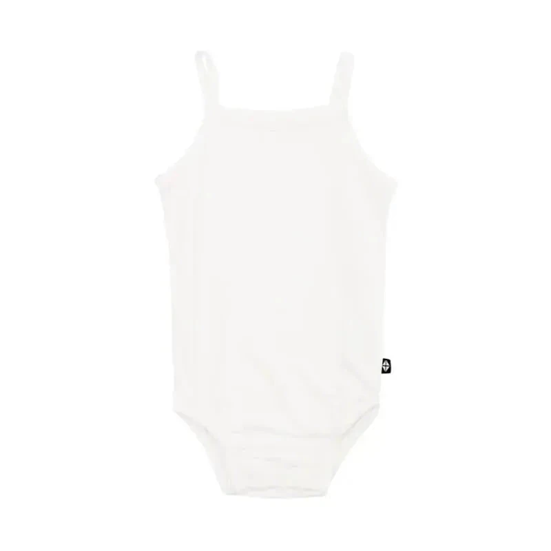 Kyte Baby - Baby Spaghetti Strap Body Leotard In Cloud 4 Kyte Baby - Baby Spaghetti Strap Body Leotard In Cloud - Image 2