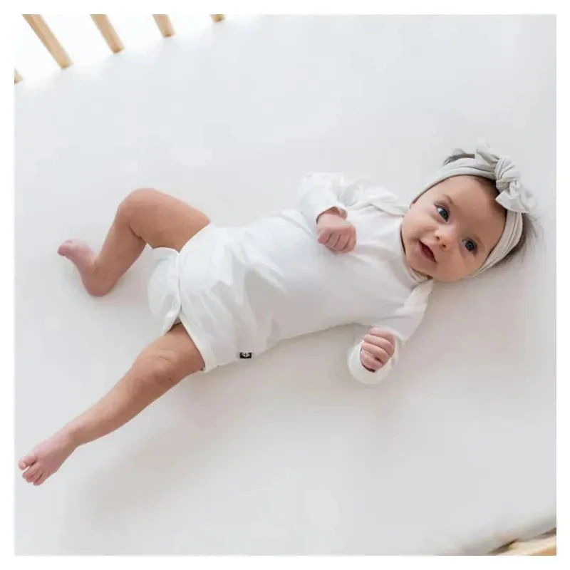 Kyte Baby - Long Sleeve Bodysuit In Cloud 3 Kyte Baby - Long Sleeve Bodysuit In Cloud