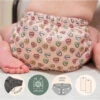La Petite Ourse - Baby Unisex Wide Elastic Pocket Diaper Sweet Tooth -Macro Baby Store la petite ourse baby unisex wide elastic pocket diaper sweet tooth image 1