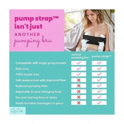 La Vie - Pump Strap Hands-Free Pumping & Nursing Bra, Black 11 La Vie - Pump Strap Hands-Free Pumping & Nursing Bra, Black -Macro Baby Store la vie pump strap hands free pumping nursing bra black image 5