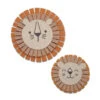 Lambs & Ivy - 2 Pc.- Lion Décor 1 Lambs & Ivy - 2 Pc.- Lion Décor -Macro Baby Store lambs ivy 2 pc lion decor image 1