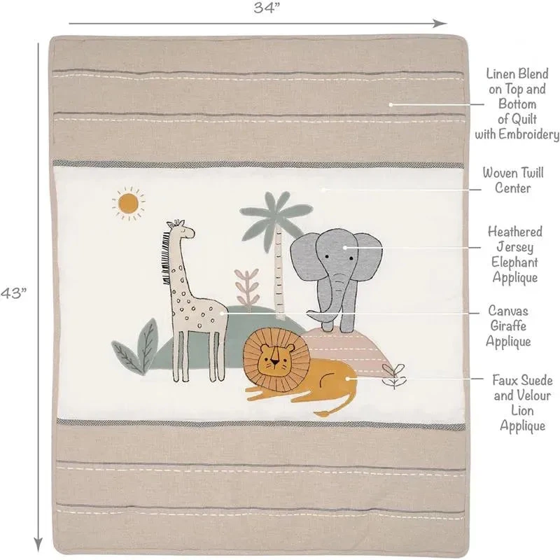 Lambs & Ivy - 3-Piece Bedding Set 10 Lambs & Ivy - 3-Piece Bedding Set - Image 8