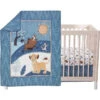 Lambs & Ivy - 3Pk Lion King Adventure Baby Crib Bedding Set, Blue 2 Lambs & Ivy - 3Pk Lion King Adventure Baby Crib Bedding Set, Blue -Macro Baby Store lambs ivy 3pk lion king adventure baby crib bedding set blue image 1