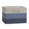 Lambs & Ivy - Blue Ombre Foldable Storage Container 1 Lambs & Ivy - Blue Ombre Foldable Storage Container -Macro Baby Store lambs ivy blue ombre foldable storage container image 1