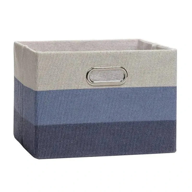 Lambs & Ivy - Blue Ombre Foldable Storage Container 3 Lambs & Ivy - Blue Ombre Foldable Storage Container