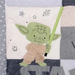 Lambs & Ivy - Classic 3Pk Baby Crib Bedding Set, Yoda/Darth Vader 12 Lambs & Ivy - Classic 3Pk Baby Crib Bedding Set, Yoda/Darth Vader -Macro Baby Store lambs ivy classic 3pk baby crib bedding set yoda darth vader image 3 c84c4506 c498 46ab a6f1 0f871e598280