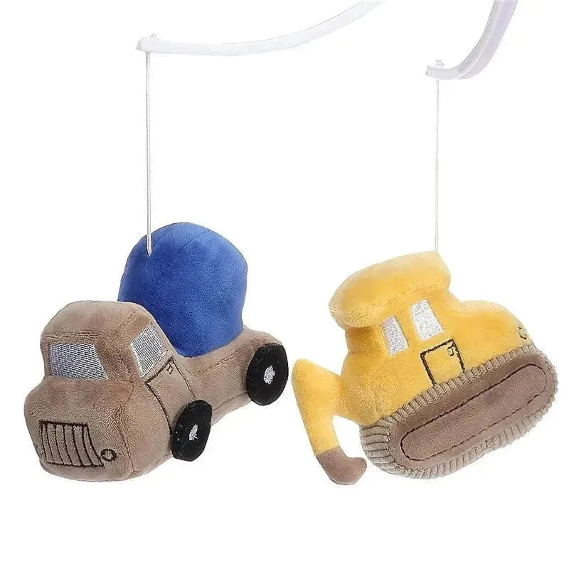 Lambs & Ivy - Construction Zone Musical Baby Crib Mobile Soother Toy 5 Lambs & Ivy - Construction Zone Musical Baby Crib Mobile Soother Toy - Image 3