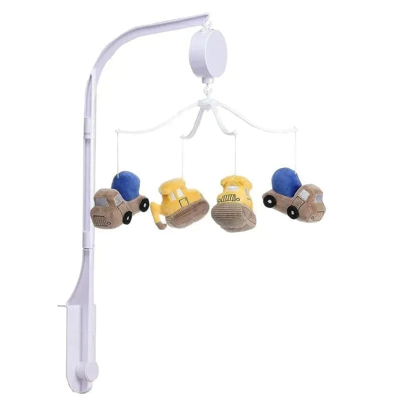 Lambs & Ivy - Construction Zone Musical Baby Crib Mobile Soother Toy 6 Lambs & Ivy - Construction Zone Musical Baby Crib Mobile Soother Toy - Image 4