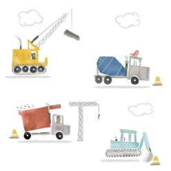 Lambs & Ivy - Construction Zone Wall Decal