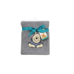 Lambs & Ivy - Disney Forever Pooh Baby Gray Blanket -Macro Baby Store lambs ivy disney forever pooh baby gray blanket image 7