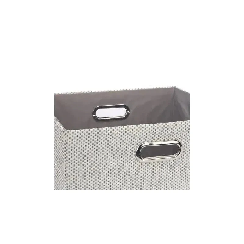 Lambs & Ivy Foldable Storage - Gray 4 Lambs & Ivy Foldable Storage - Gray - Image 2