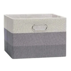 Lambs & Ivy - Gray Ombre Foldable Storage Bin