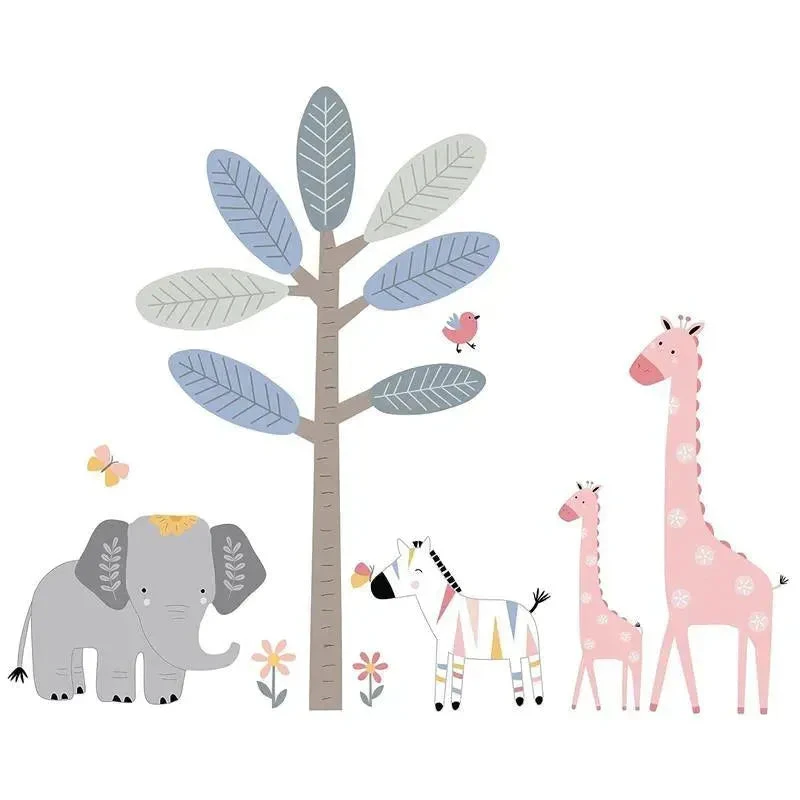 Lambs & Ivy - Jazzy Jungle Wall Decals 3 Lambs & Ivy - Jazzy Jungle Wall Decals