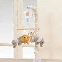 Lambs & Ivy - Jungle Adventure Musical Mobile -Macro Baby Store lambs ivy jungle adventure musical mobile image 4