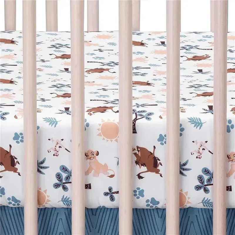 Lambs & Ivy - Lion King Adventure Fitted Crib Sheet 5 Lambs & Ivy - Lion King Adventure Fitted Crib Sheet - Image 3