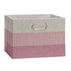 Lambs & Ivy - Pink Ombre Foldable Storage Container