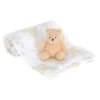 Lambs & Ivy Swaddle Blanket & Plush Toy Gift Set, Winnie The Pooh 2 Lambs & Ivy Swaddle Blanket & Plush Toy Gift Set, Winnie The Pooh -Macro Baby Store lambs ivy swaddle blanket plush toy gift set winnie the pooh image 1