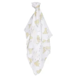 Lambs & Ivy Swaddle Blanket & Plush Toy Gift Set, Winnie The Pooh -Macro Baby Store lambs ivy swaddle blanket plush toy gift set winnie the pooh image 7