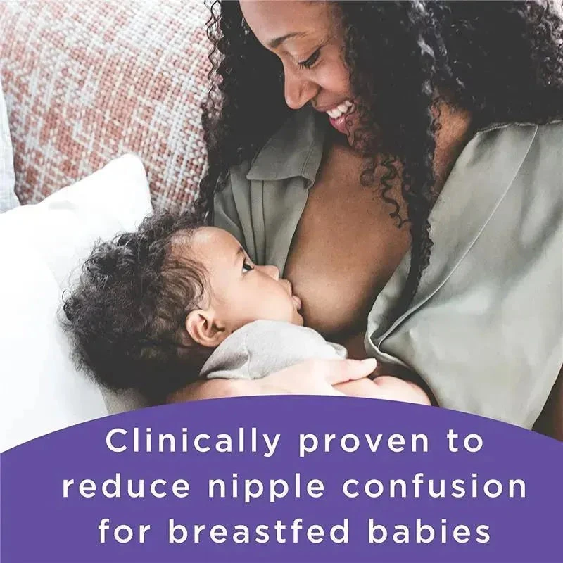 Lansinoh - 2Pk NaturalWAVE Silicone Baby Bottle Nipples, Slow Flow 8 Lansinoh - 2Pk NaturalWAVE Silicone Baby Bottle Nipples, Slow Flow - Image 6