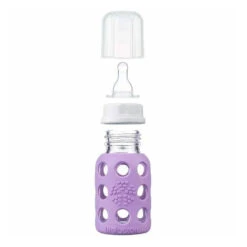 Lifefactory Glass Baby Bottle, Lavender 10 Lifefactory Glass Baby Bottle, Lavender -Macro Baby Store lifefactory glass baby bottle lavender macrobaby 3 0483e428 4d83 4d58 9c6f 5c099fef9c85