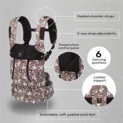 Líllé Baby - Complete All Seasons Ergonomic 6-in-1 Baby Carrier, Disney's Mickey & Friend's Jamboree 18 Líllé Baby - Complete All Seasons Ergonomic 6-in-1 Baby Carrier, Disney's Mickey & Friend's Jamboree -Macro Baby Store lille baby complete all seasons ergonomic 6 in 1 baby carrier disneys mickey friends jamboree image 8