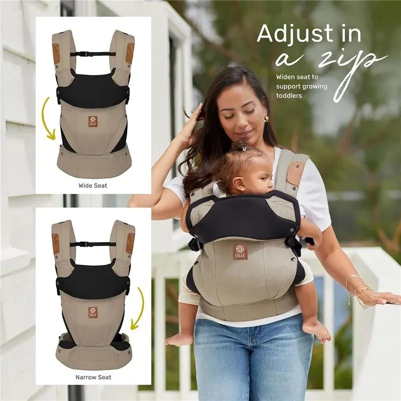 Líllébaby - Elevate 6-In-1 Linen Blend Baby Carrier, Warm Sand 7 Líllébaby - Elevate 6-In-1 Linen Blend Baby Carrier, Warm Sand - Image 5