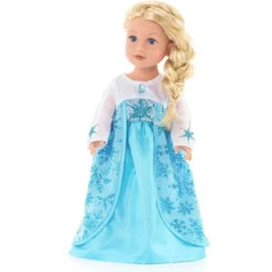 Little Adventures Doll Dress Ice Princess