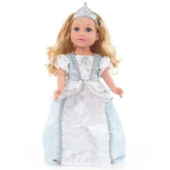 Little Adventures Doll Shoes And Tiara, Silver -Macro Baby Store little adventures doll shoes and tiara silver image 5