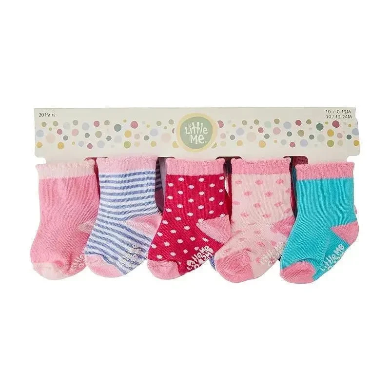 Little Me - 20Pk Baby Socks Fairytale, 12/24M 4 Little Me - 20Pk Baby Socks Fairytale, 12/24M - Image 2