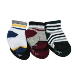 Little Me Baby Boys 6-Pack Socks, Multicolor