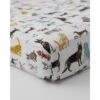 Little Unicorn Cotton Muslin Crib Sheet Woof
