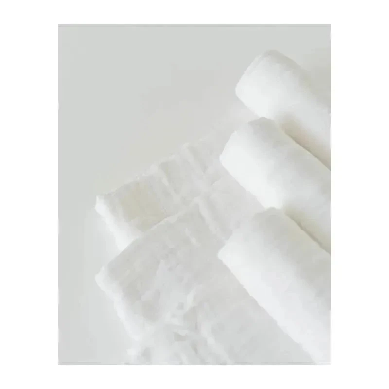 Little Unicorn Cotton Swaddle Set, White 5 Little Unicorn Cotton Swaddle Set, White - Image 3