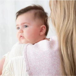 Living Textiles - 2Pk Burp Cloth, Mushroom House -Macro Baby Store living textiles 2pk burp cloth mushroom house image 4