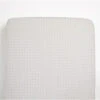 Living Textiles - Cotton Jersey Fitted Sheet, Cream Gingham -Macro Baby Store living textiles cotton jersey fitted sheet cream gingham image 1