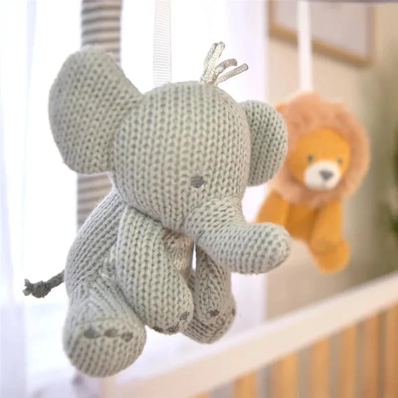 Living Textiles - Musical Mobile, Savanna Babies 5 Living Textiles - Musical Mobile, Savanna Babies - Image 3