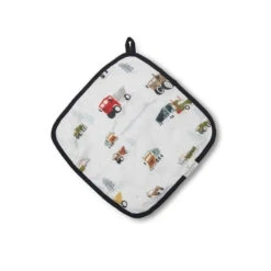 Loulou Lollipop - 3Pk Washcloth Set, Happy Trucks 7 Loulou Lollipop - 3Pk Washcloth Set, Happy Trucks -Macro Baby Store loulou lollipop 3pk washcloth set happy trucks image 5