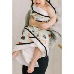 Loulou Lollipop Hooded Towel Set, Sushi -Macro Baby Store loulou lollipop hooded towel set sushi image 5