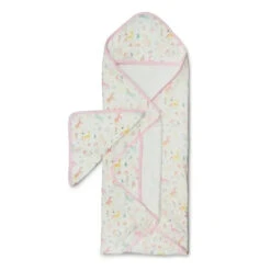 Loulou Lollipop - Hooded Towel Set, Unicorn Dream