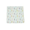 Loulou Lollipop - Muslin Swaddle, Painterly Seahorse 2 Loulou Lollipop - Muslin Swaddle, Painterly Seahorse -Macro Baby Store loulou lollipop muslin swaddle painterly seahorse image 1