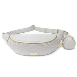 Luli Bebe - Monaco Sling Bag, Stone-Grey