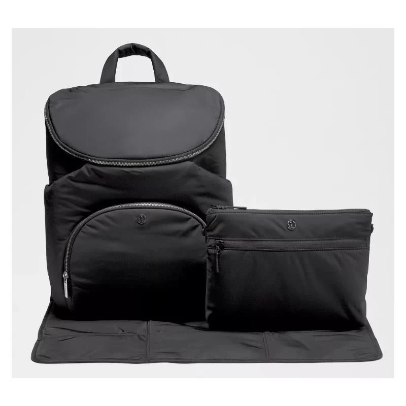 Lululemon - New Parent Backpack 17L - Black/Sheer Oak 5 Lululemon - New Parent Backpack 17L - Black/Sheer Oak - Image 3