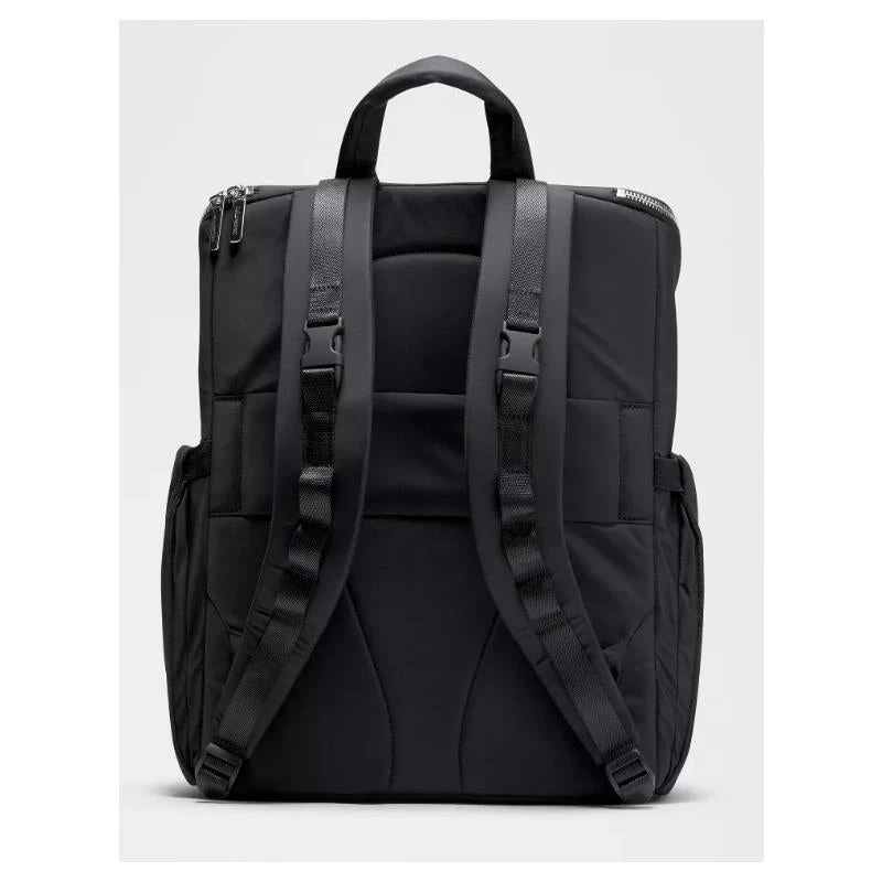 Lululemon - New Parent Backpack 17L - Black/Sheer Oak 6 Lululemon - New Parent Backpack 17L - Black/Sheer Oak - Image 4