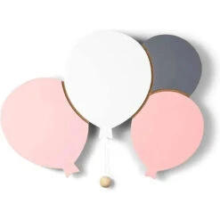 LumieWorld - Lumipets Lighted Balloons, Nursery Night Light, Wall Mounted Lighted