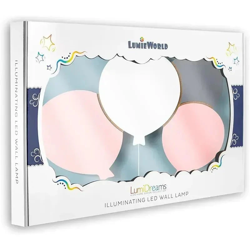 LumieWorld - Lumipets Lighted Balloons, Nursery Night Light, Wall Mounted Lighted 5 LumieWorld - Lumipets Lighted Balloons, Nursery Night Light, Wall Mounted Lighted - Image 3