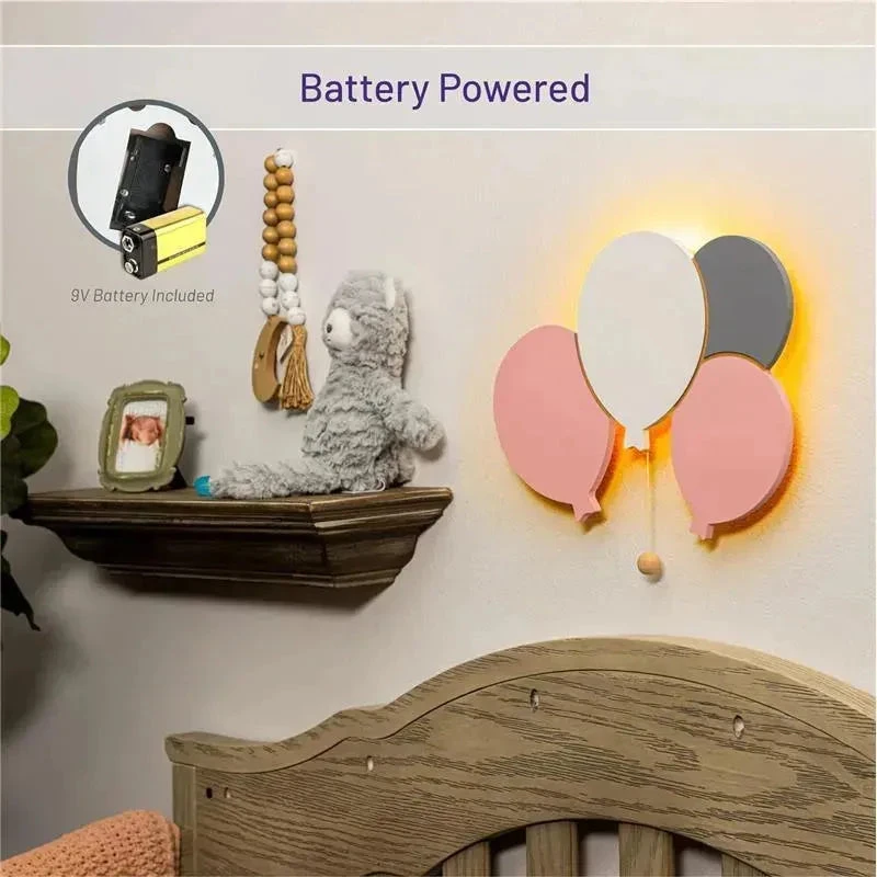 LumieWorld - Lumipets Lighted Balloons, Nursery Night Light, Wall Mounted Lighted 9 LumieWorld - Lumipets Lighted Balloons, Nursery Night Light, Wall Mounted Lighted - Image 7