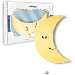 LumieWorld - Lumipets Moon Wall Light, Nursery Night Light, Wall Mounted Lighted 13 LumieWorld - Lumipets Moon Wall Light, Nursery Night Light, Wall Mounted Lighted -Macro Baby Store lumieworld lumipets moon wall light nursery night light wall mounted lighted image 5