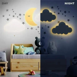 LumieWorld - Lumipets Moon Wall Light, Nursery Night Light, Wall Mounted Lighted 15 LumieWorld - Lumipets Moon Wall Light, Nursery Night Light, Wall Mounted Lighted -Macro Baby Store lumieworld lumipets moon wall light nursery night light wall mounted lighted image 7