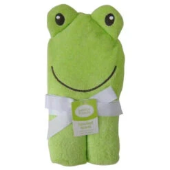 Luvable Friends Animal Face Hooded Woven Terry Baby Towel, Frog -Macro Baby Store luvable friends animal face hooded woven terry baby towel frog macrobaby 2 c7b41c62 b42f 43be a686 d177ca9792d2